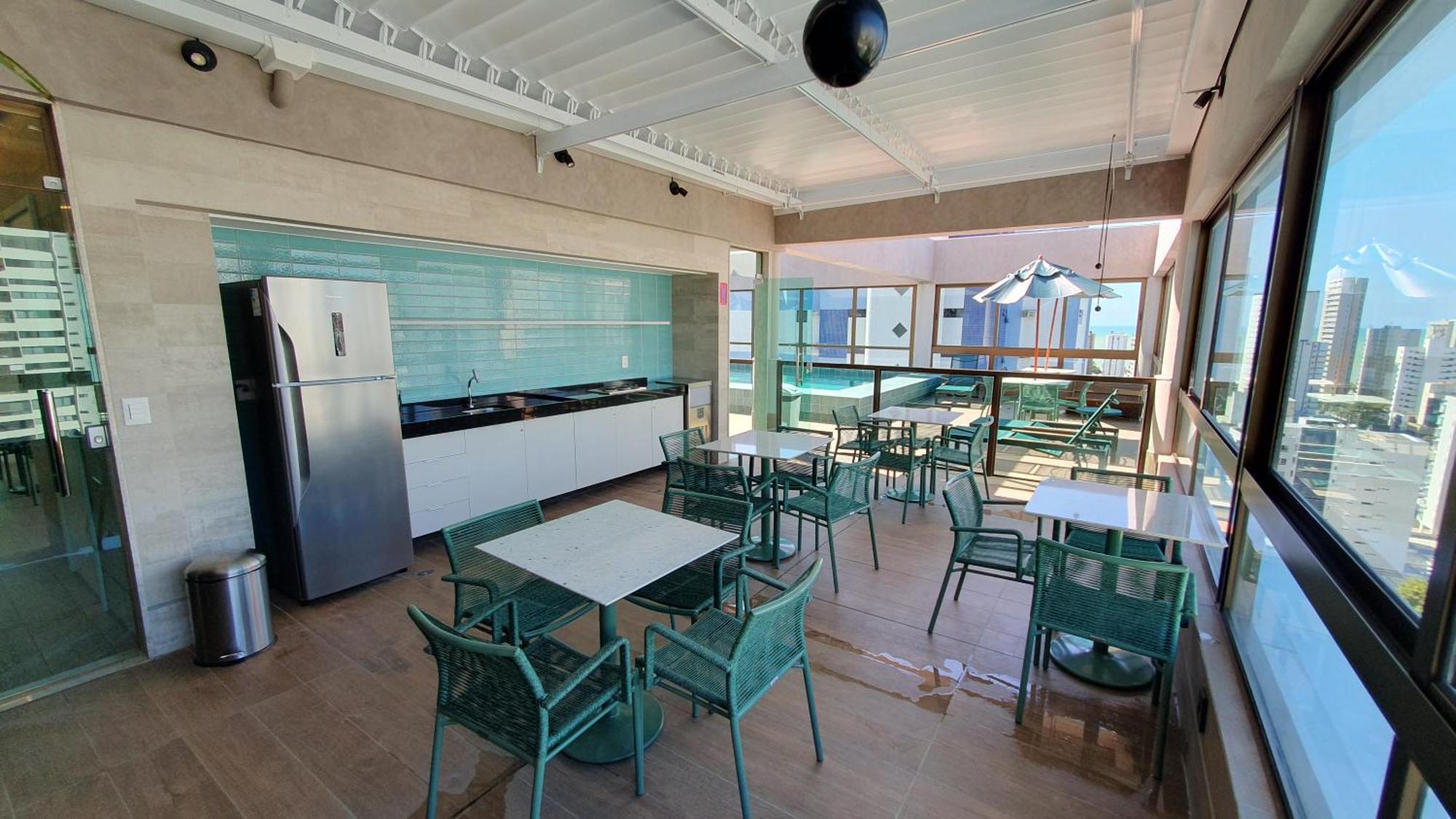 Flat Boa Viagem - Rooftop 470 Apartment Recife