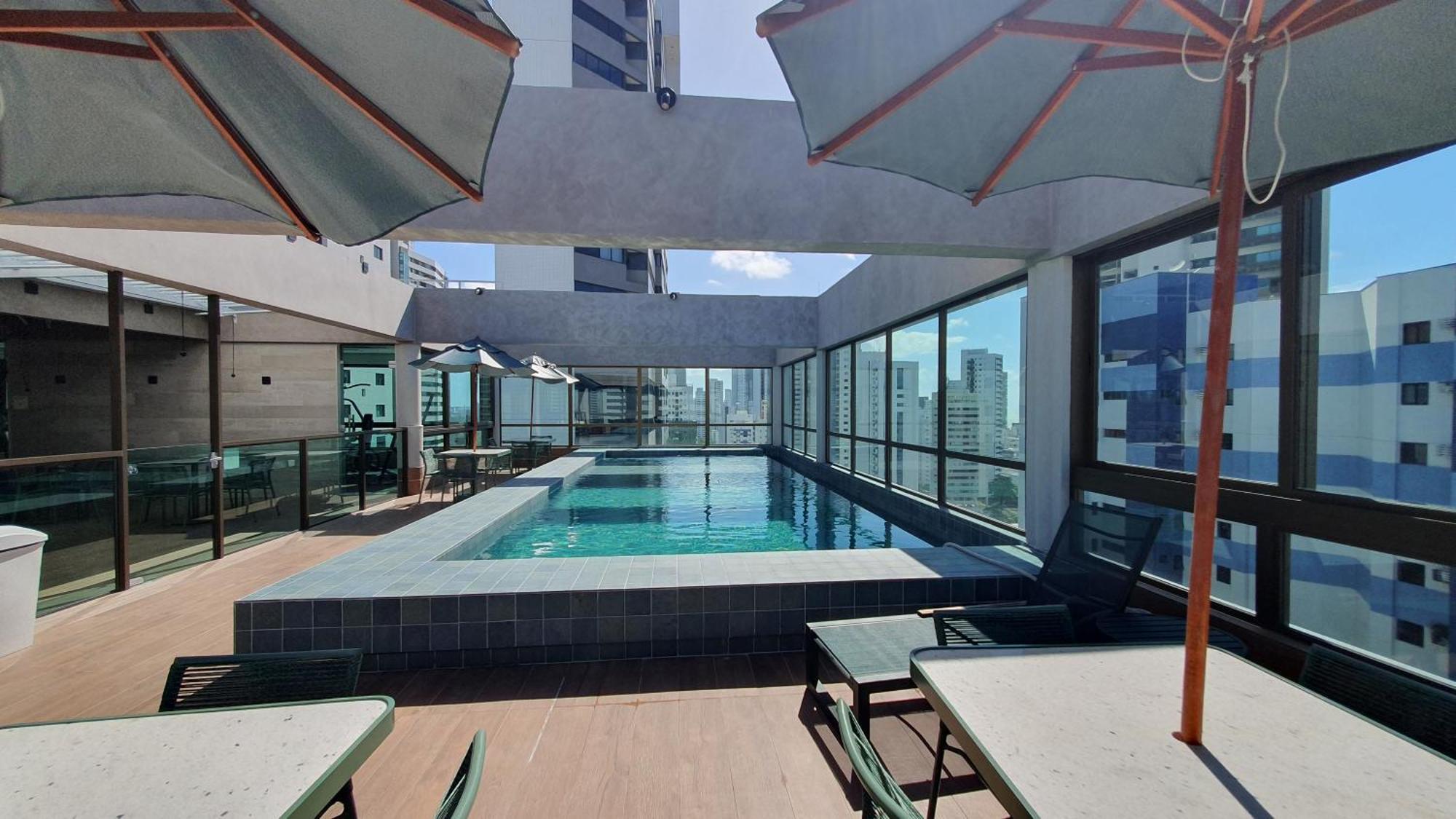 Flat Boa Viagem - Rooftop 470 Apartment *